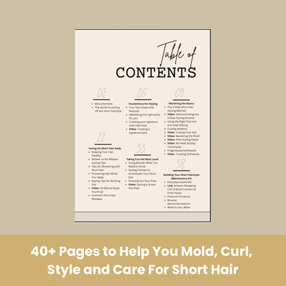 The DIY Short Hair Styling Guide